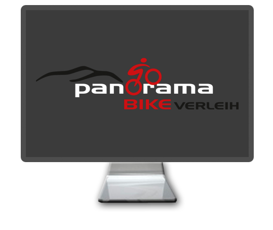 logo erstellung panorama biker verleih
