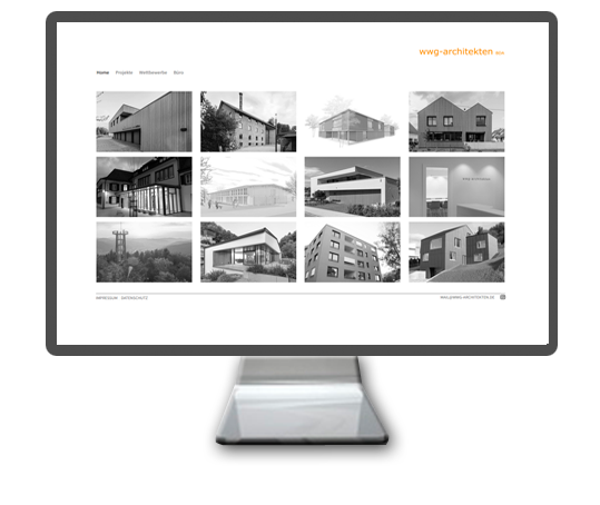 Website | Homepage erstellen architekten wwg